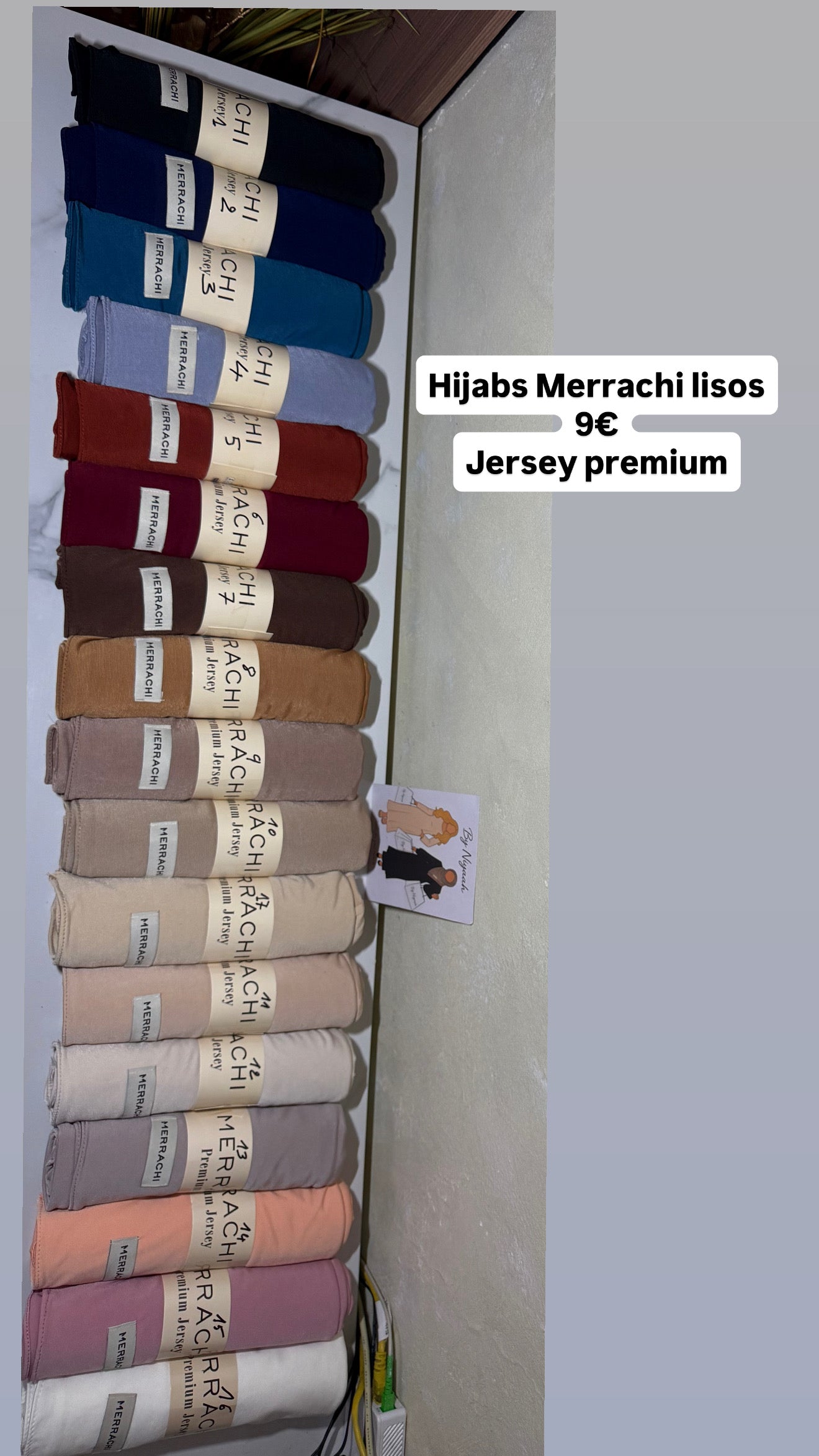 Hijabs M con etiqueta