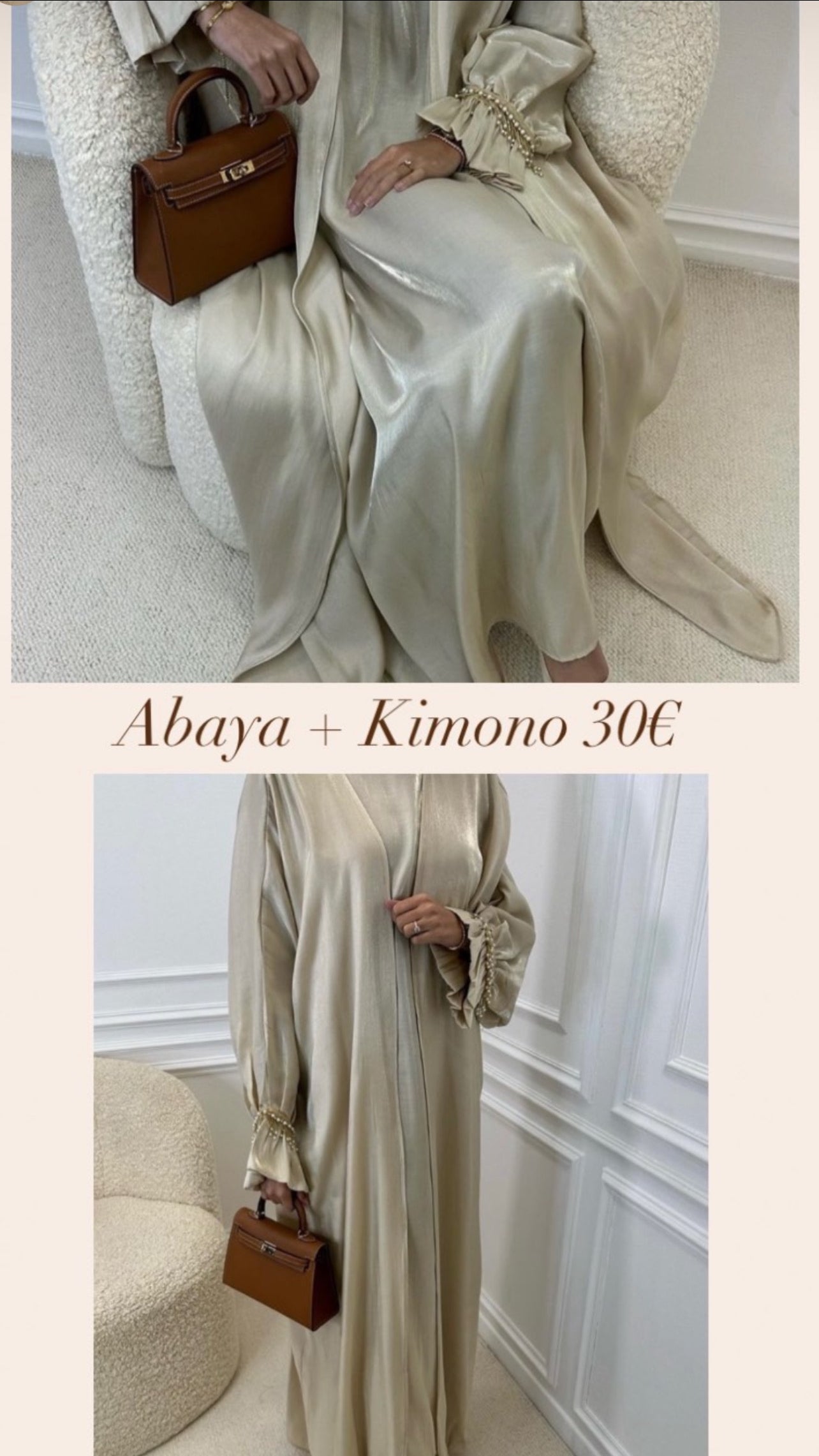 Abaya + Kimono